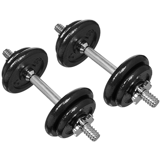 Adjustable Barbell Lifting Dumbbells Weight Set with Case